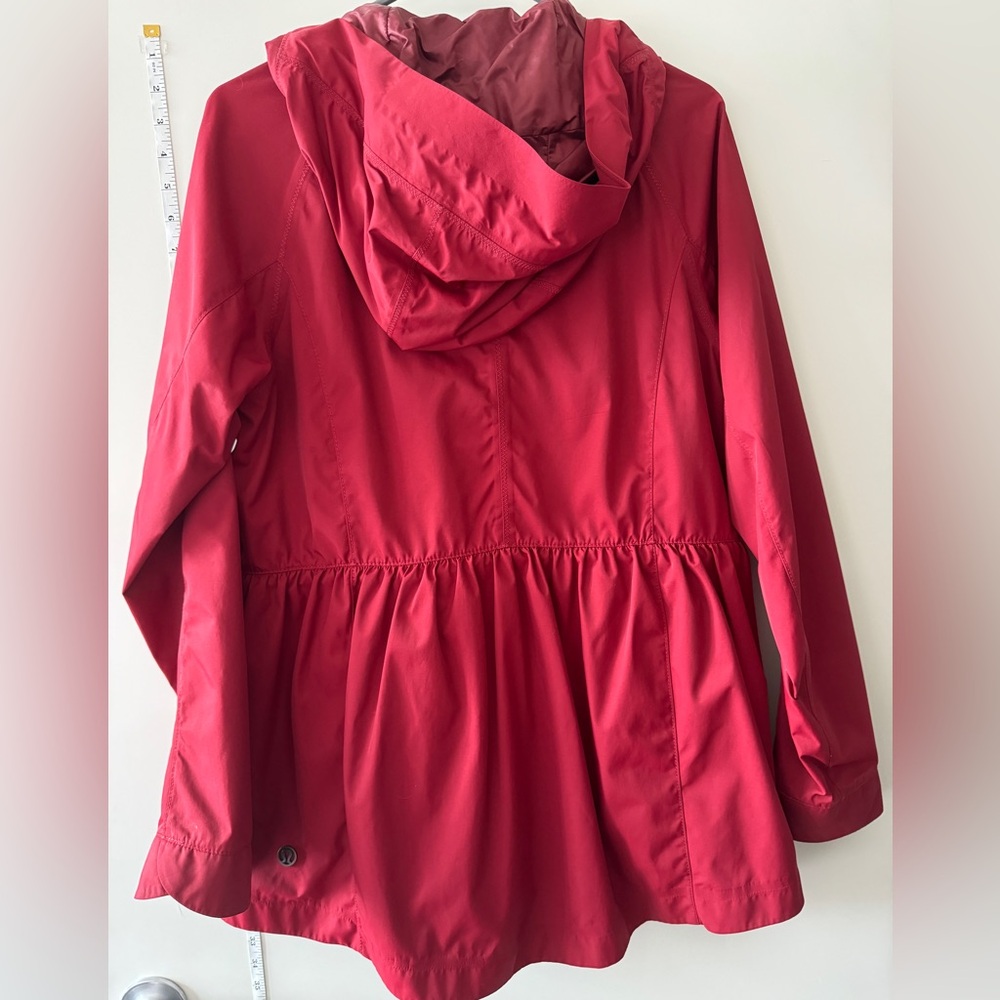 lululemon athletica Red Women's Utility Jacket with Hood - Picture 2 of 7